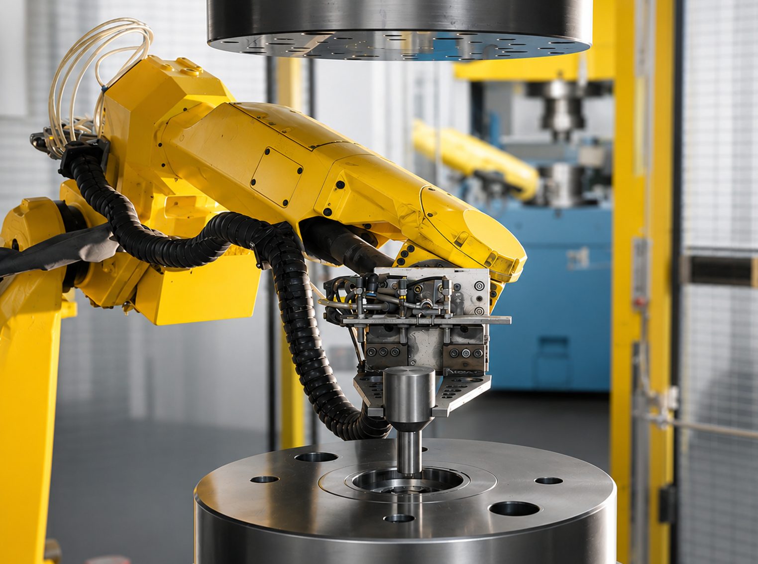 Automatisierte Fertigungslinie der Wezel GmbH