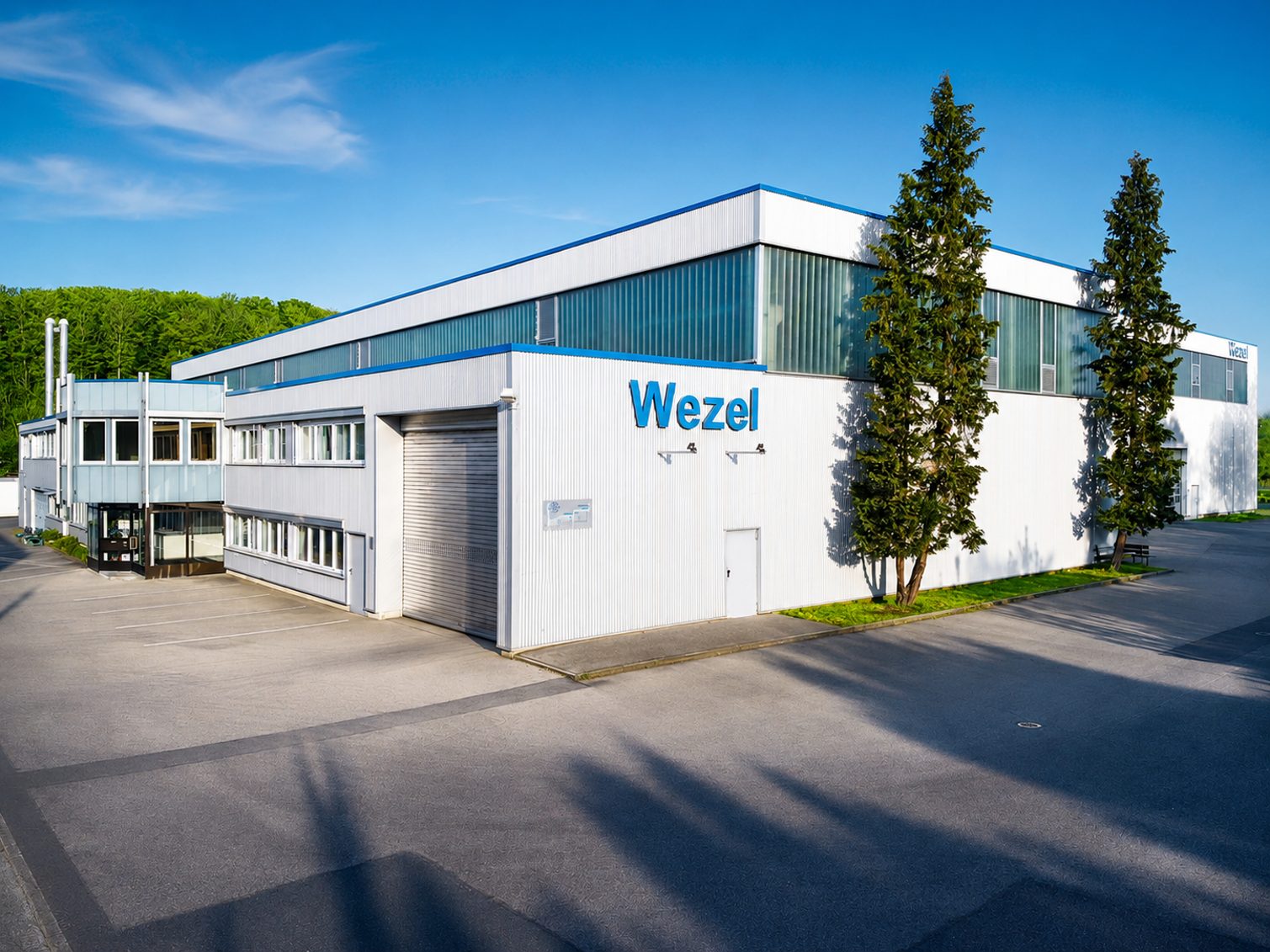 Firmengebäude der Wezel GmbH in Frickenhausen